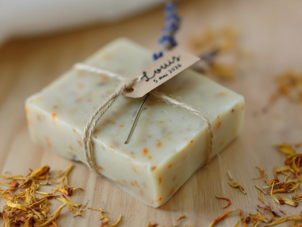 Savons invités personnalisés mariage & baptême