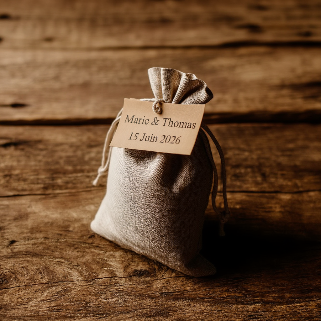 Savons invités personnalisés mariage & baptême