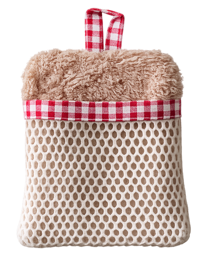 Filet à savon en coton – Porte-savon suspendu zéro déchet